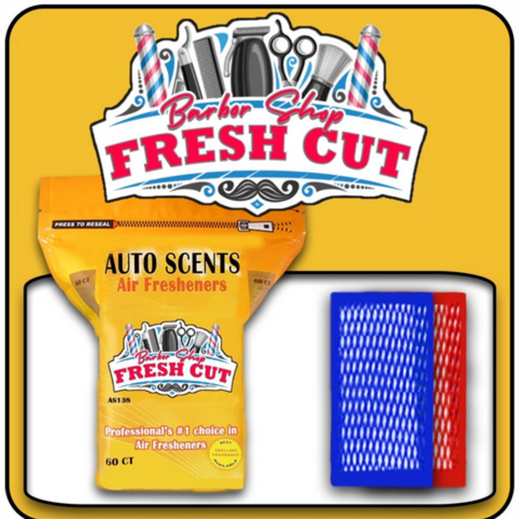 Auto Scents Auto Scents Fresh Cut 60 Count