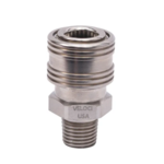 MTM MTM Prima Stainless Steel Coupler 1/4" MPT