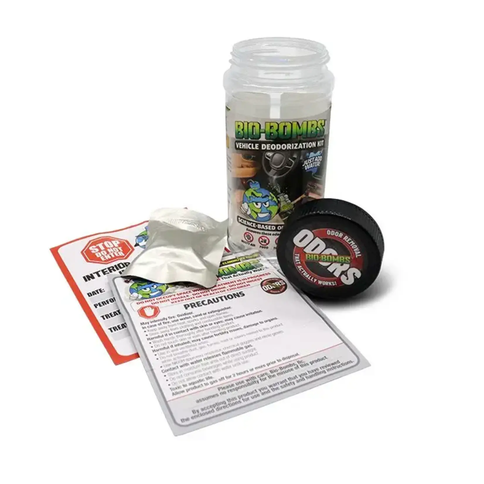 Bio Bombs Bio-bomb | Vehicle Deodorization Kit (Car Odor Bomb)