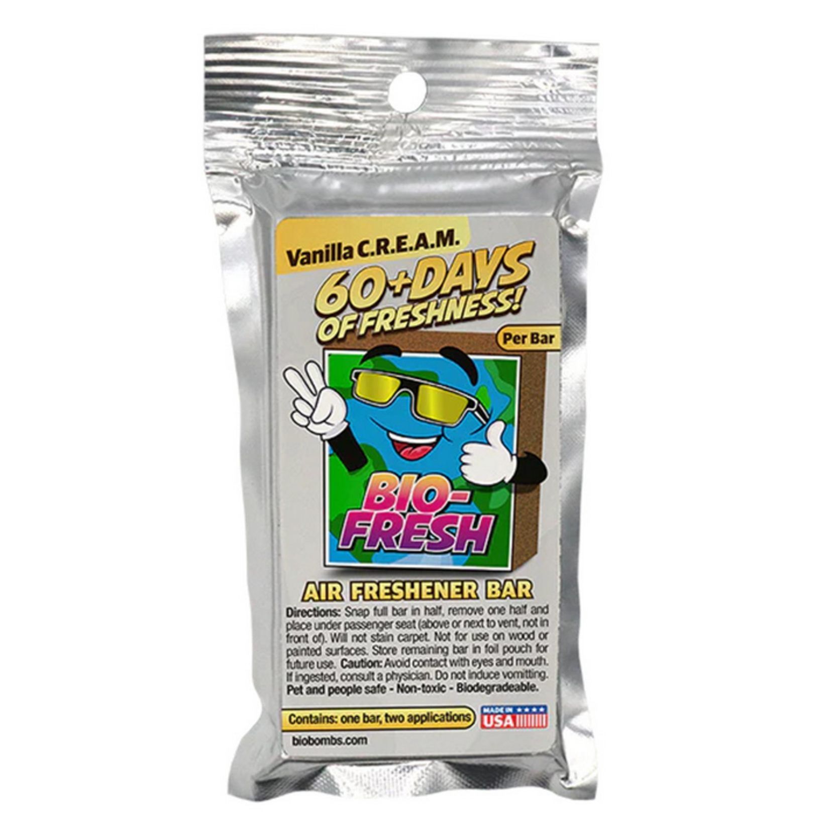 Bio Bombs Bio-Bombs Vanilla C.R.E.A.M. Air Freshener Bar