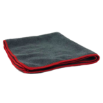 AutoFiber Autofiber [Utility 400v] Car Wash Microfiber Towel 400 GSM (Gray w/ Red)