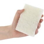 White 3.5" x 5" Fine Scouring Pads