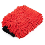 The Rag Company The Rag Company Chenille Wash Mitt Red
