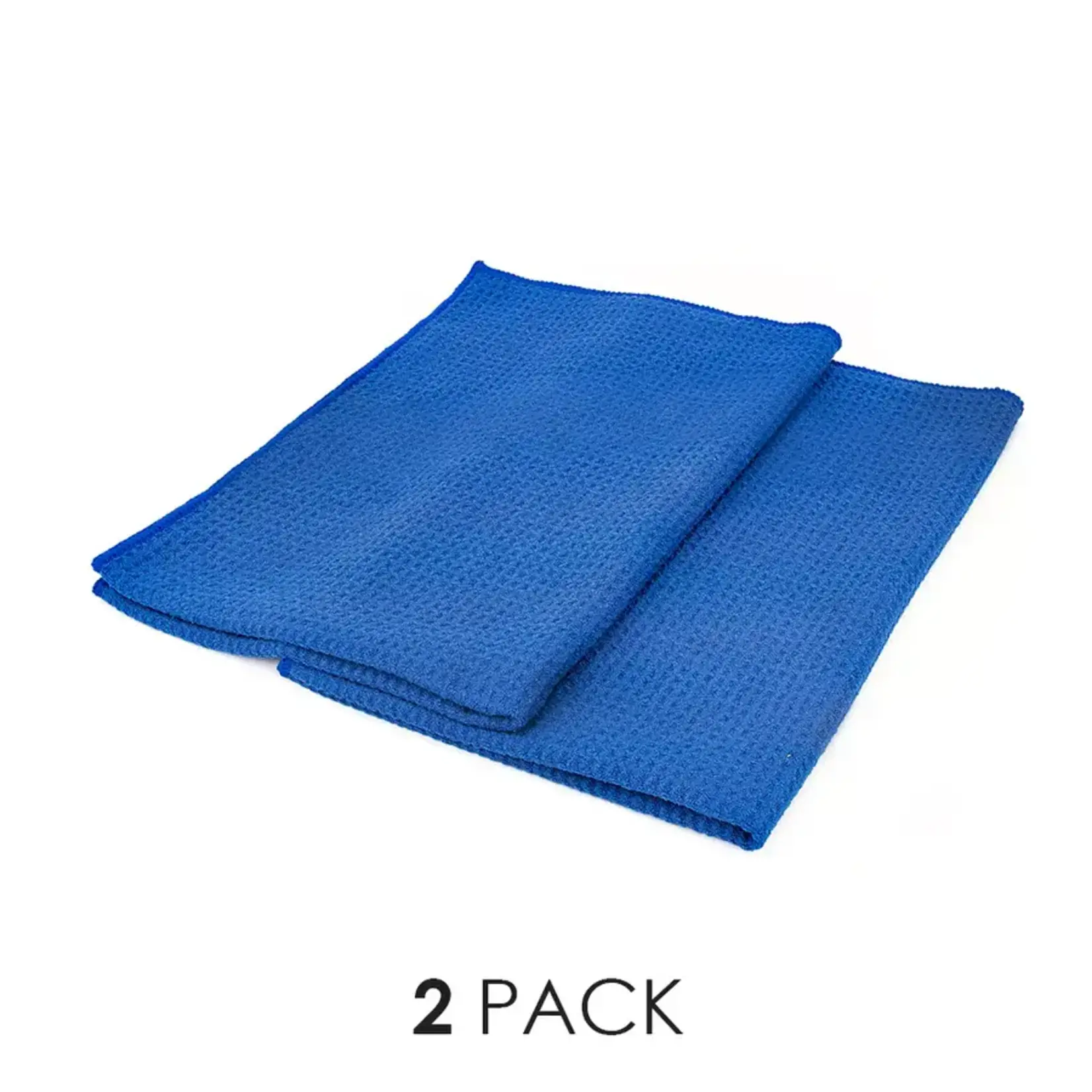The Rag Company The Rag Company Royal Blue Standard Waffle Weave Towel 2 Pack 16x24