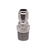 Veloci MTM Stainless Steel QC PLUG 3/8" MPT