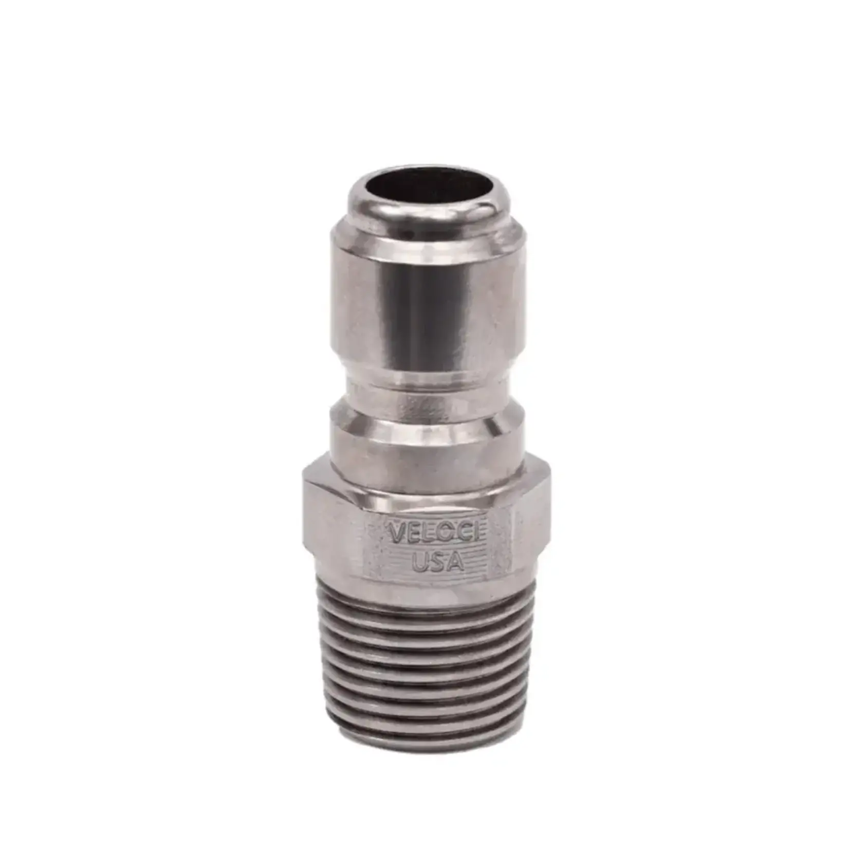 Veloci MTM Stainless Steel QC PLUG 3/8" MPT