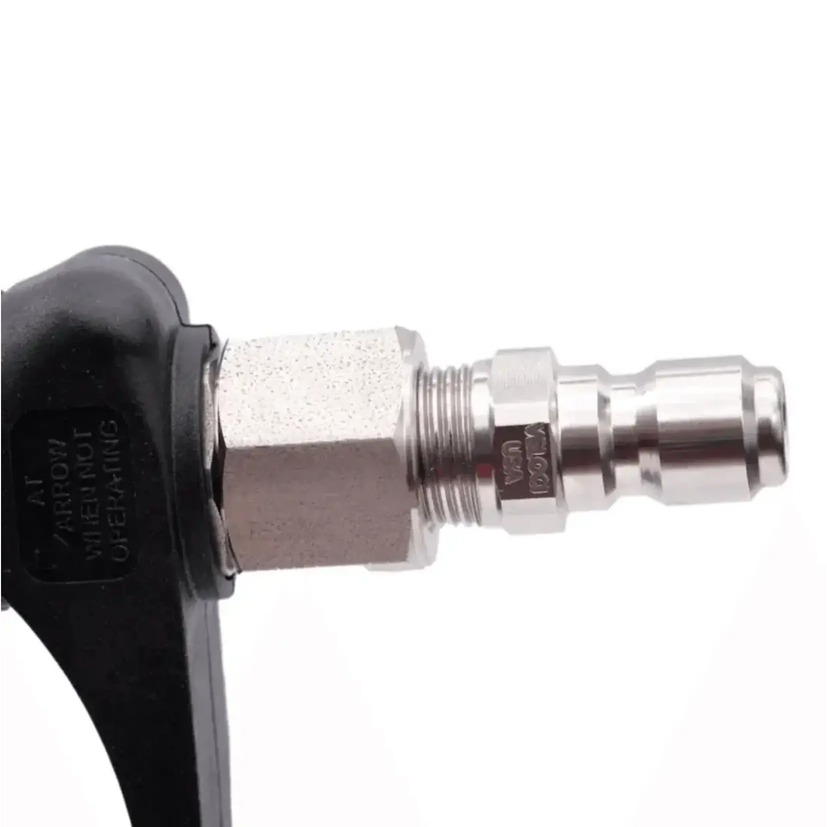 Veloci MTM Stainless Steel QC PLUG 3/8" MPT