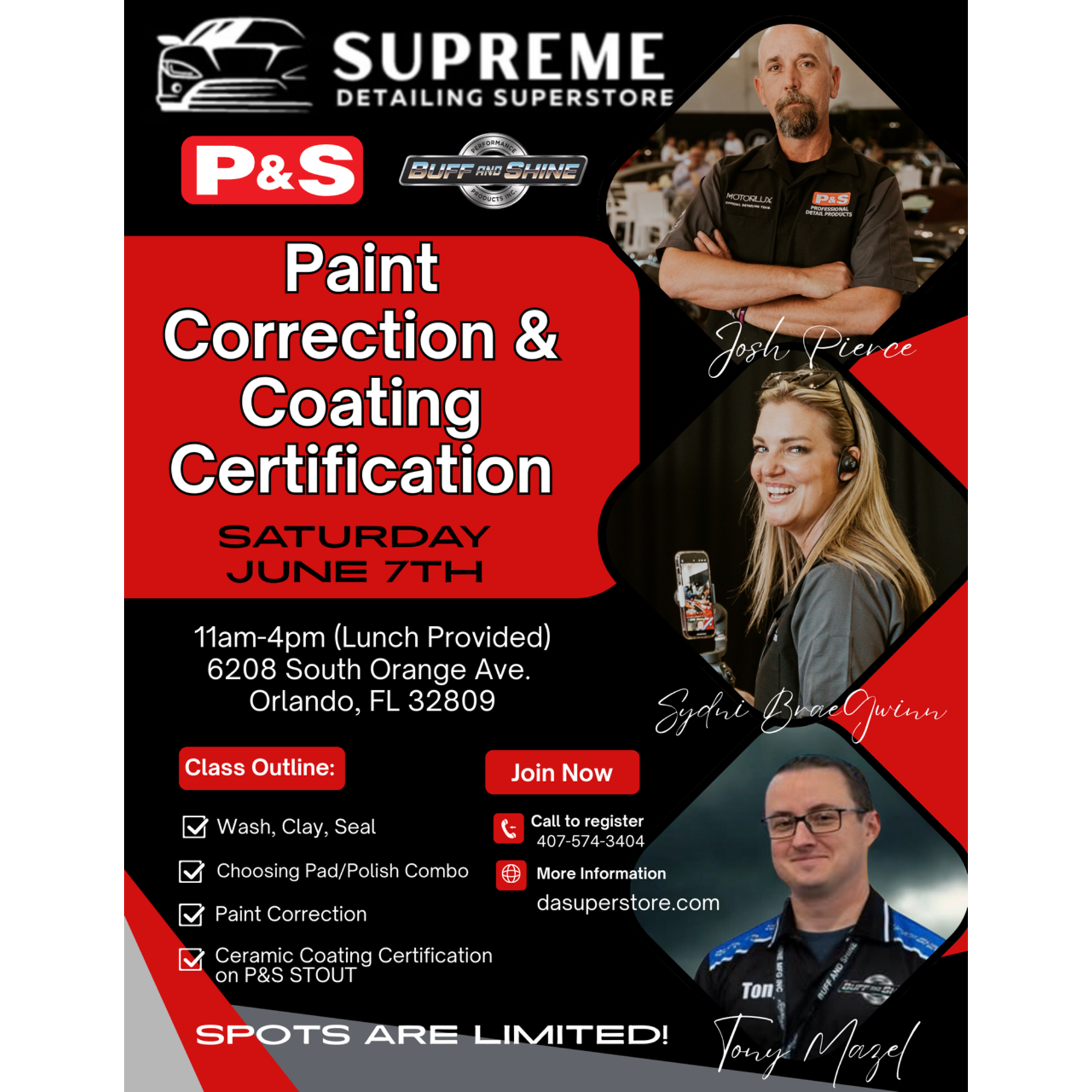 P&S P&S - Buff and Shine Workshop