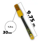 Work Stuff Work Stuff Detailing Brush Albino Orange (Rubber Handle) Size 16