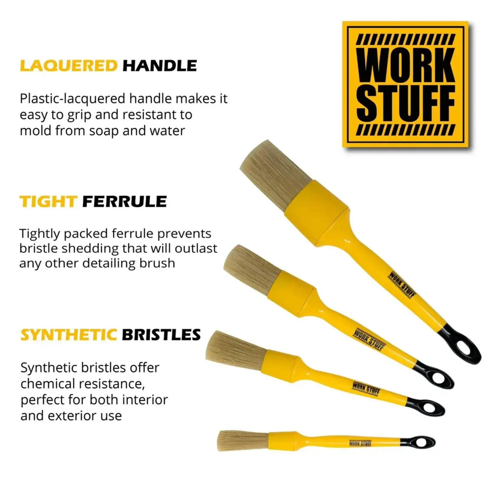 Work Stuff Work Stuff Detailing Brush Classic 40mm