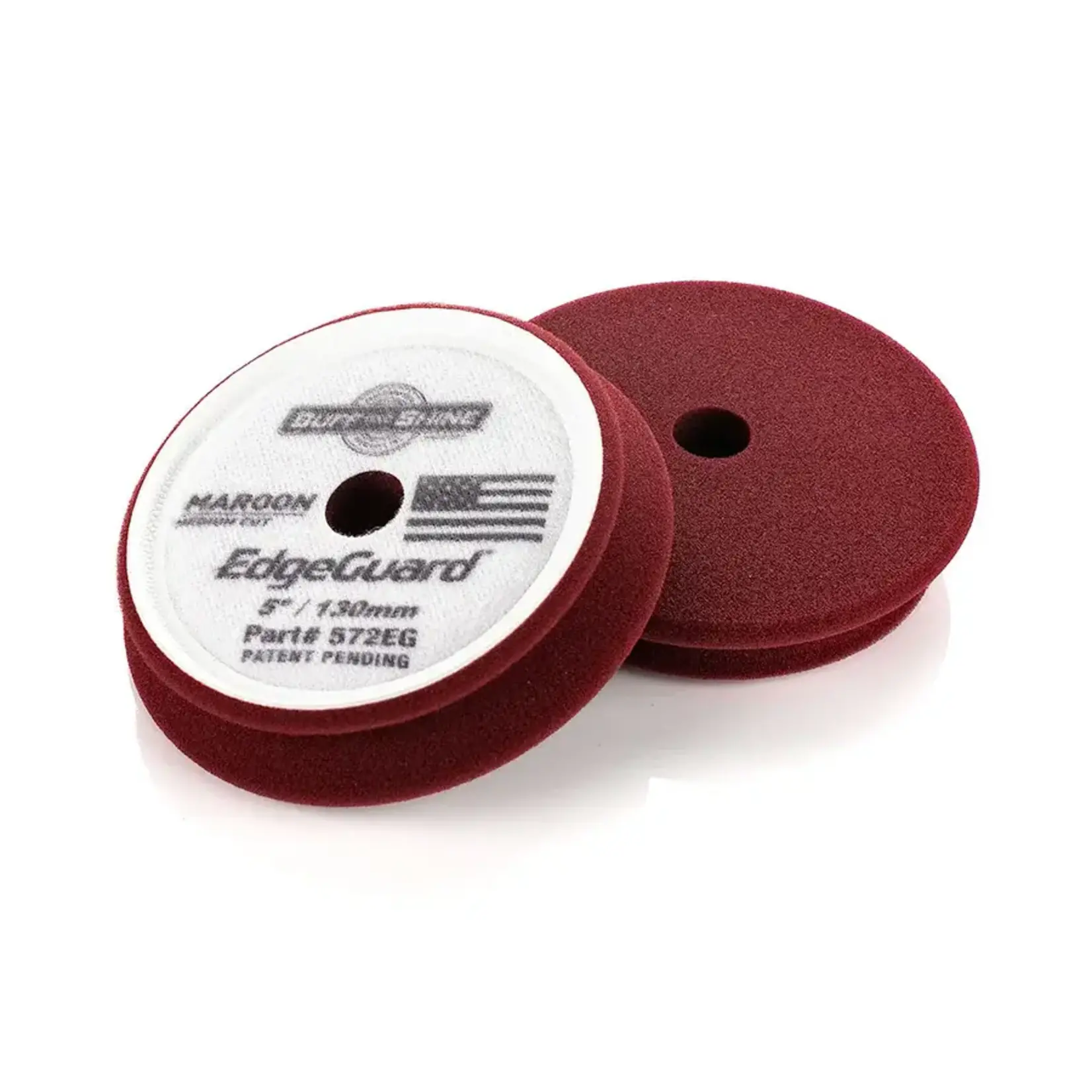 Buff & Shine Buff and Shine Edgeguard Maroon 5" Medium Cut