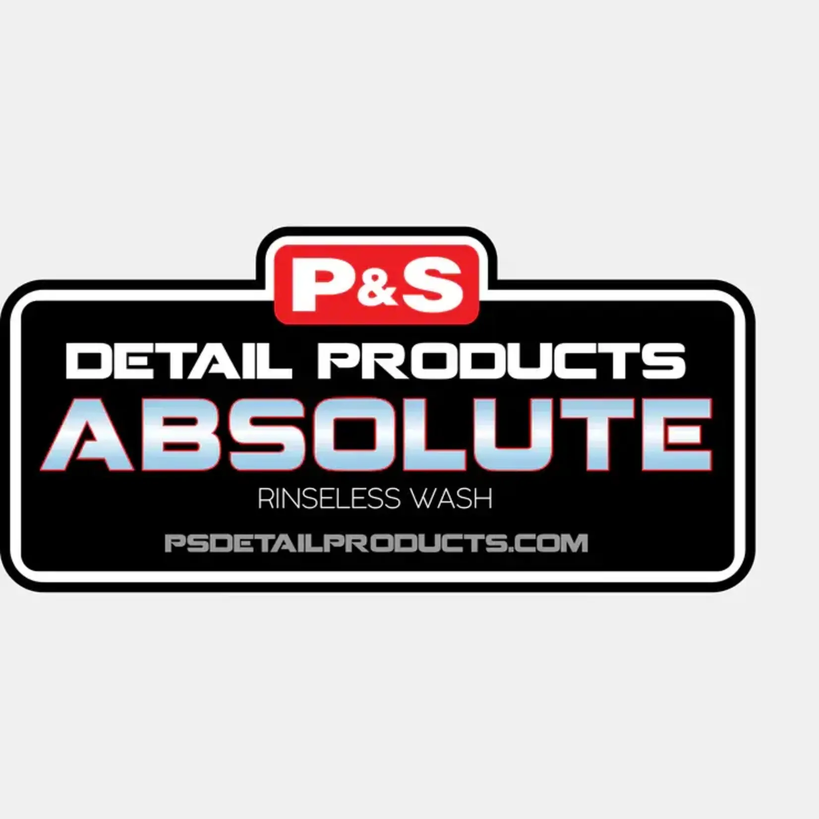 P&S P&S Absolute Rinseless Bucket Label Stickers