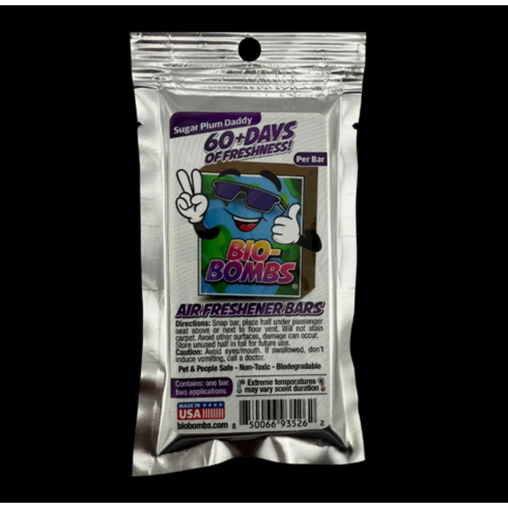 Bio Bombs Bio-Bombs Sugar Plum Daddy Air Freshener Bar