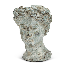 Goddess Head Planter Sm