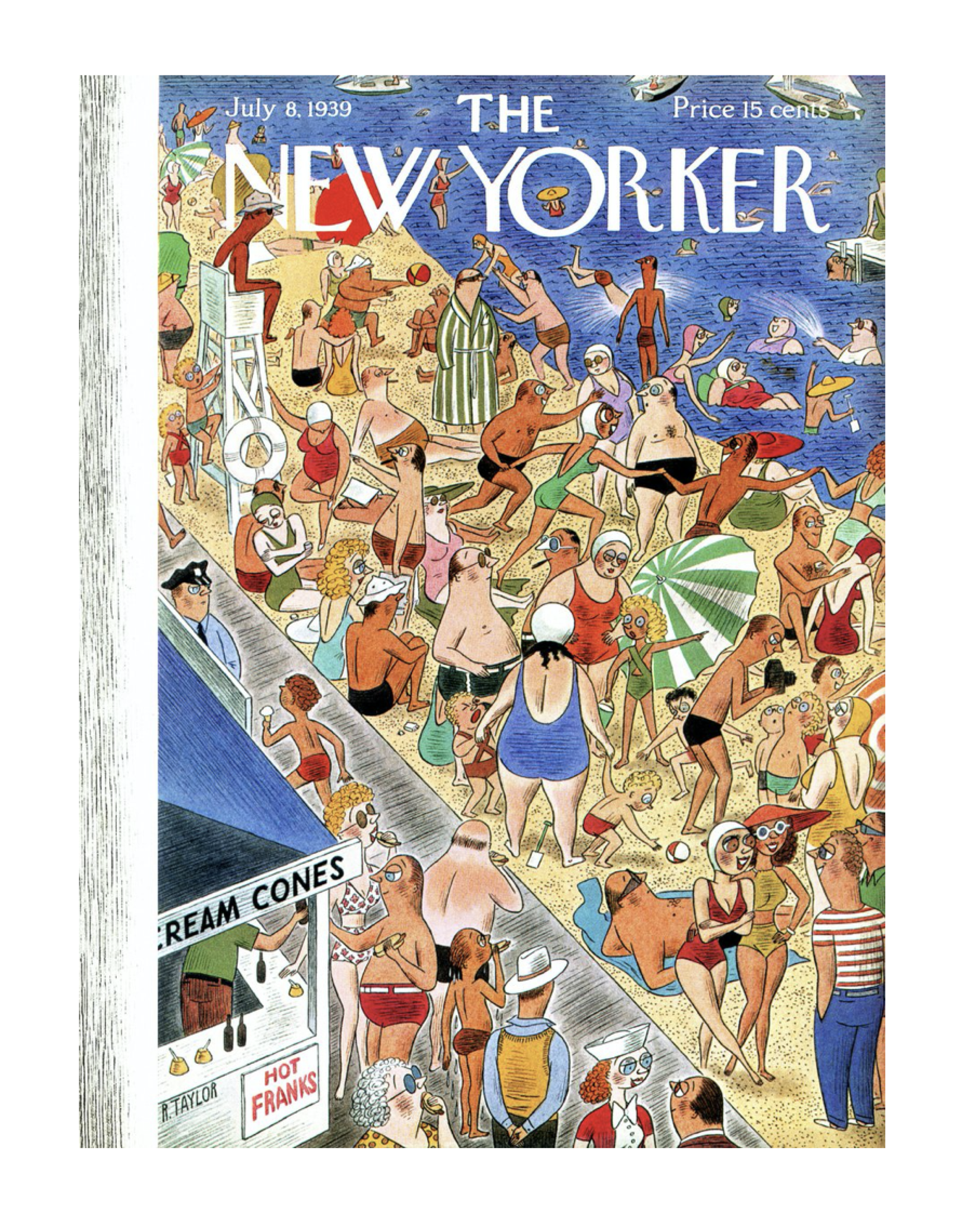 New Yorker Puzzle - Beachgoing