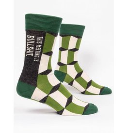 BQ Men's Sassy Socks - Meeting