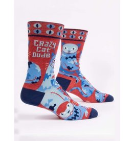 BQ Men's Sassy Socks - Cat Dude