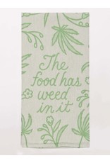 BQ Dish Towel - Food has Weed