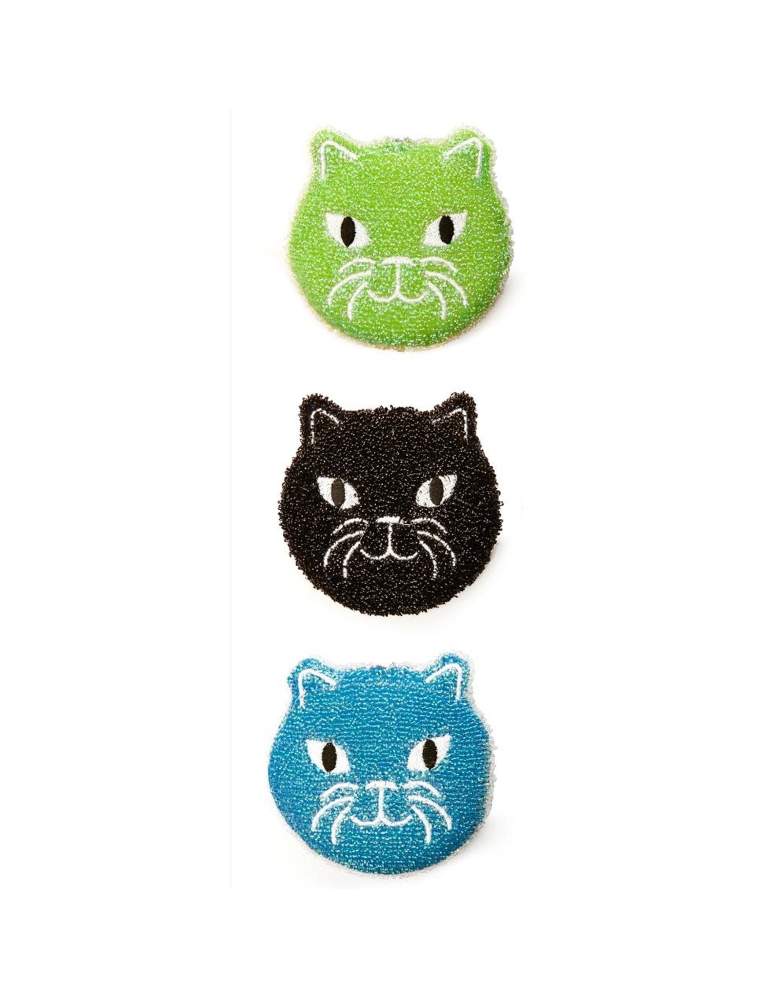 Kitty Scrub Sponges - Set of 3