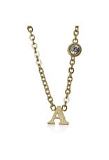 jj+rr jj + rr   Letter Necklace A to M -