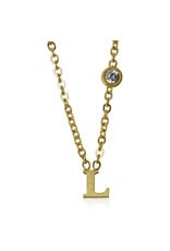 jj+rr jj + rr   Letter Necklace A to M -