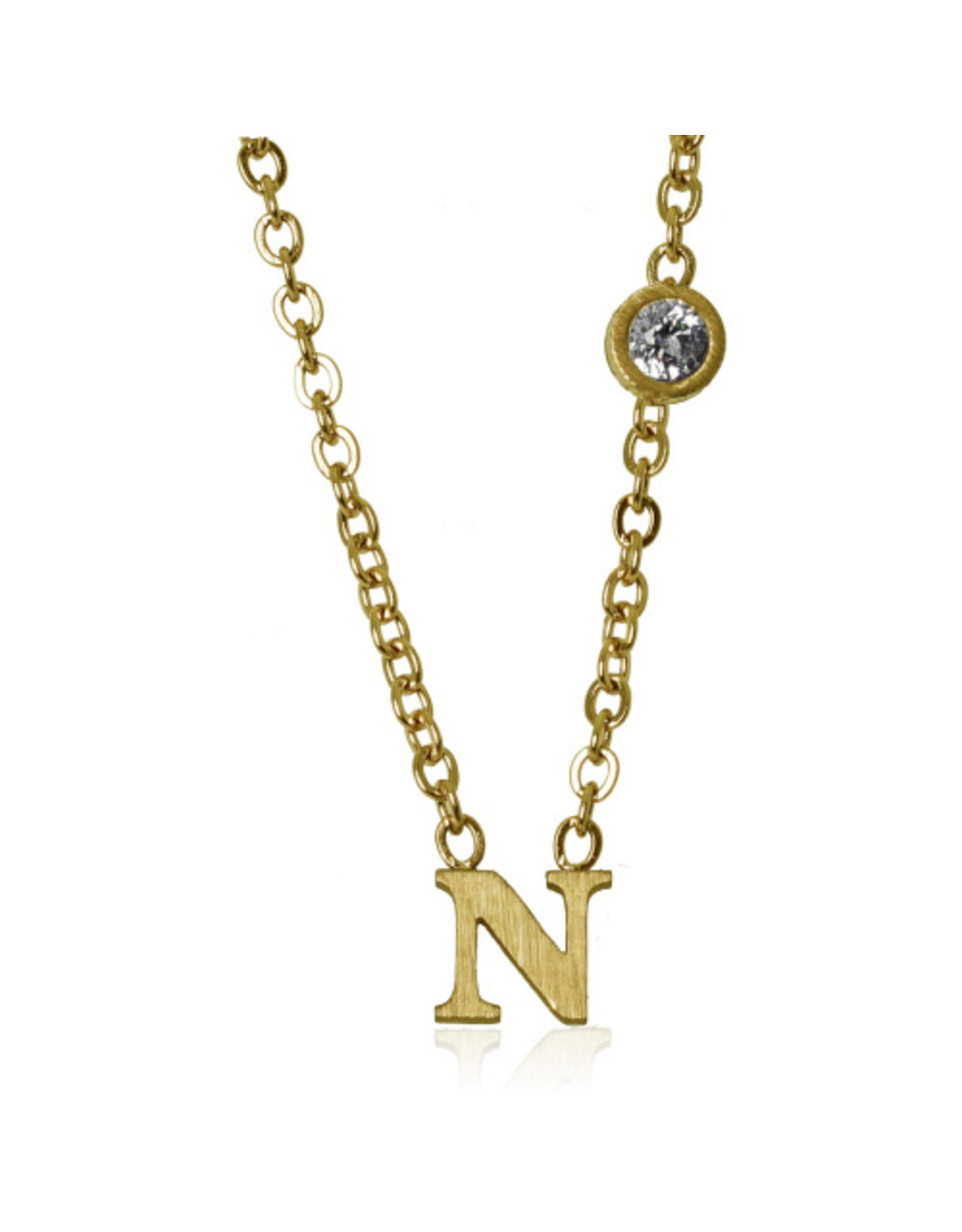 jj+rr jj + rr Letter Necklace N to Z -