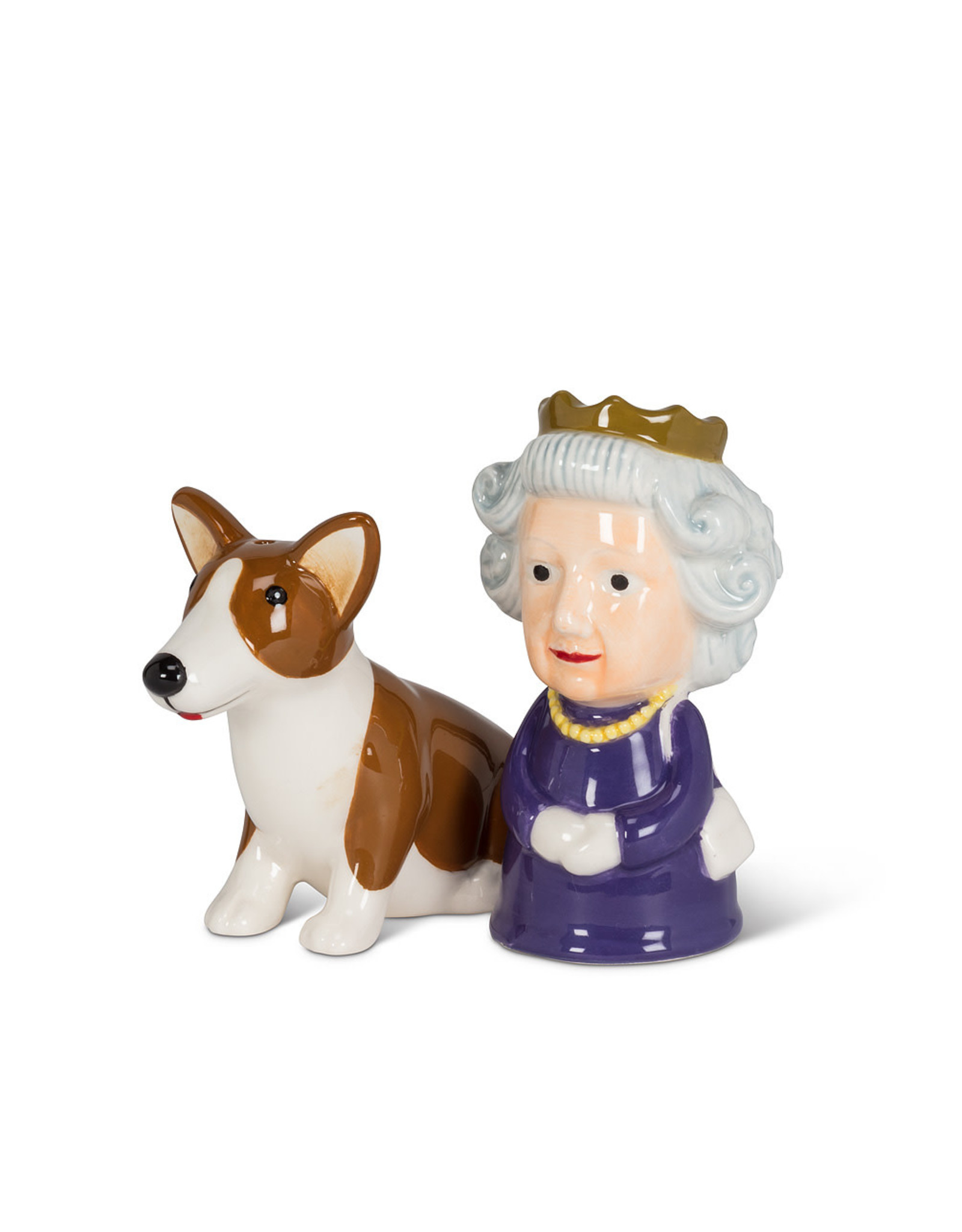 Queen & Corgi Salt and Pepper
