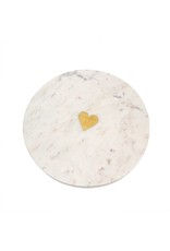 Sweet Heart marble  serving board
