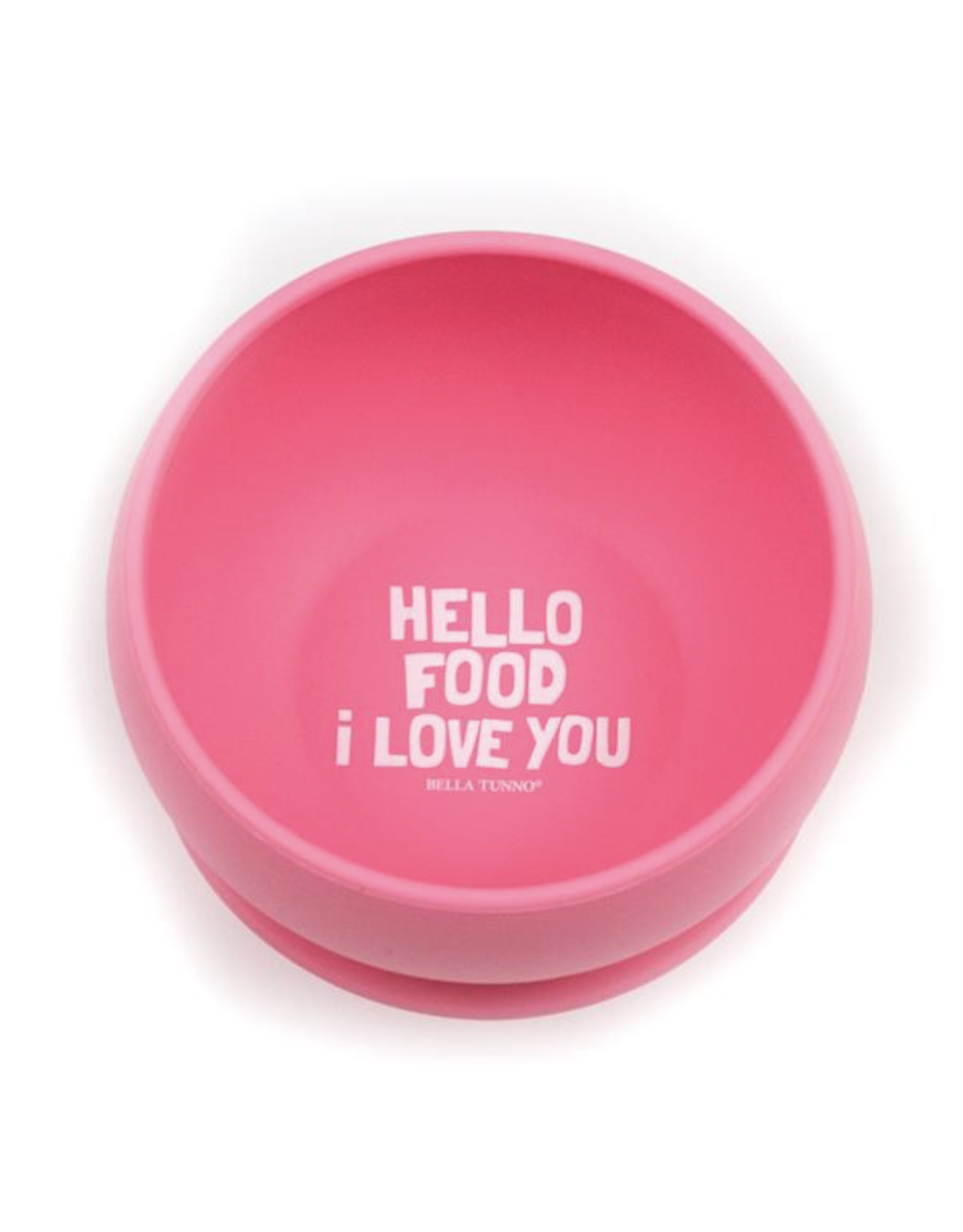 Bella Tunno Hello Food I Love You - Suction Bowl