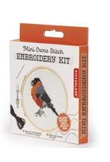 Mini Cross-Stitch Embroidery Kit- Bird