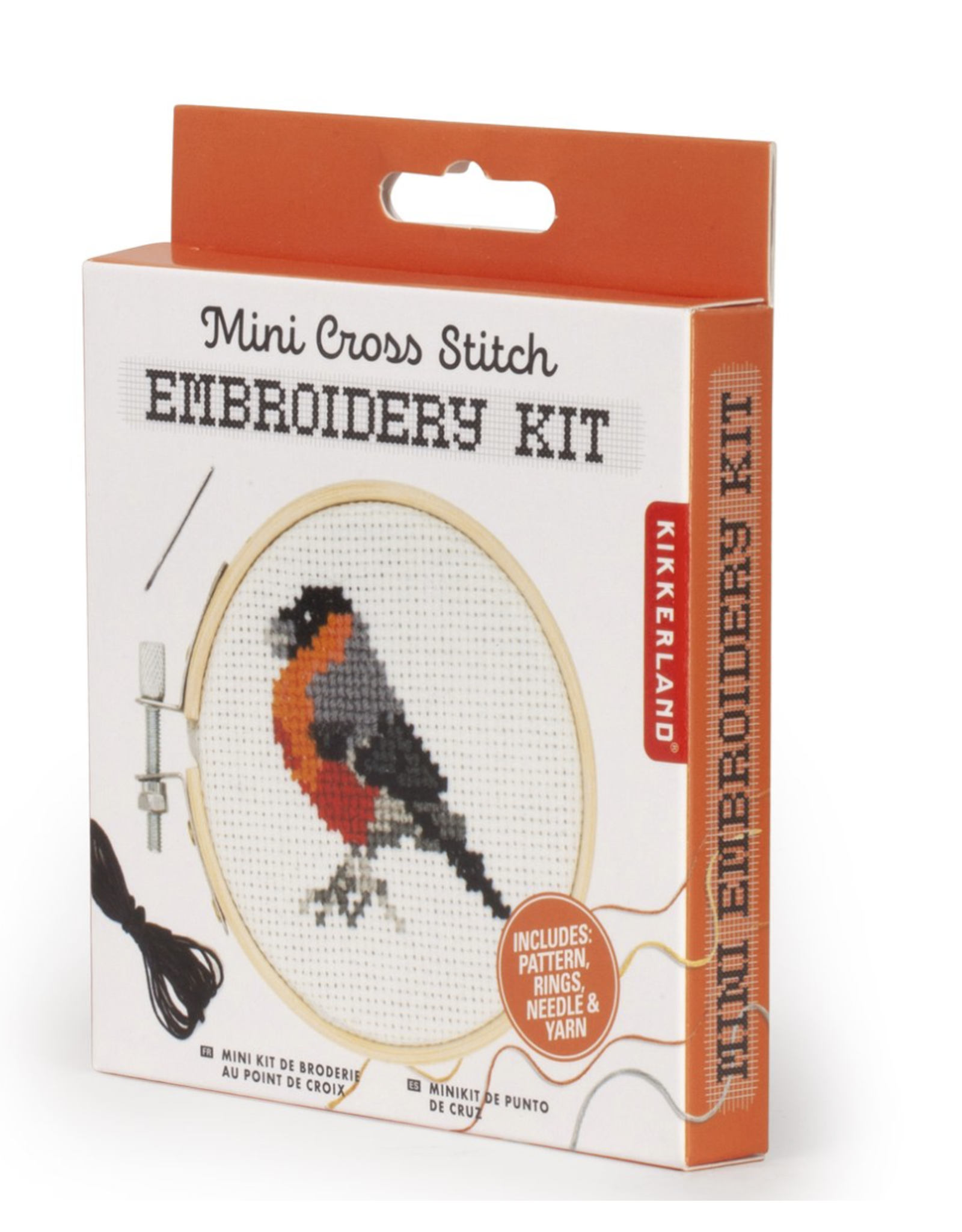 Mini Cross-Stitch Embroidery Kit- Bird