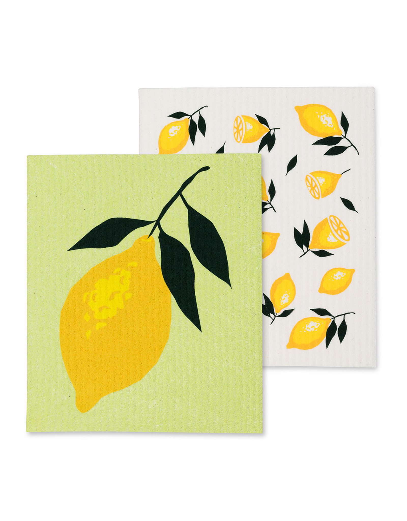 Lemons Swedish Dishcloths - Set of 2