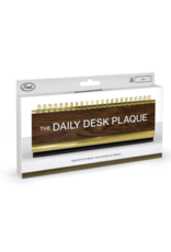 Daily Desk Plaque