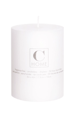 3x4 White Pillar Candle