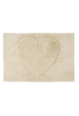 Love Bath Mat - Beige