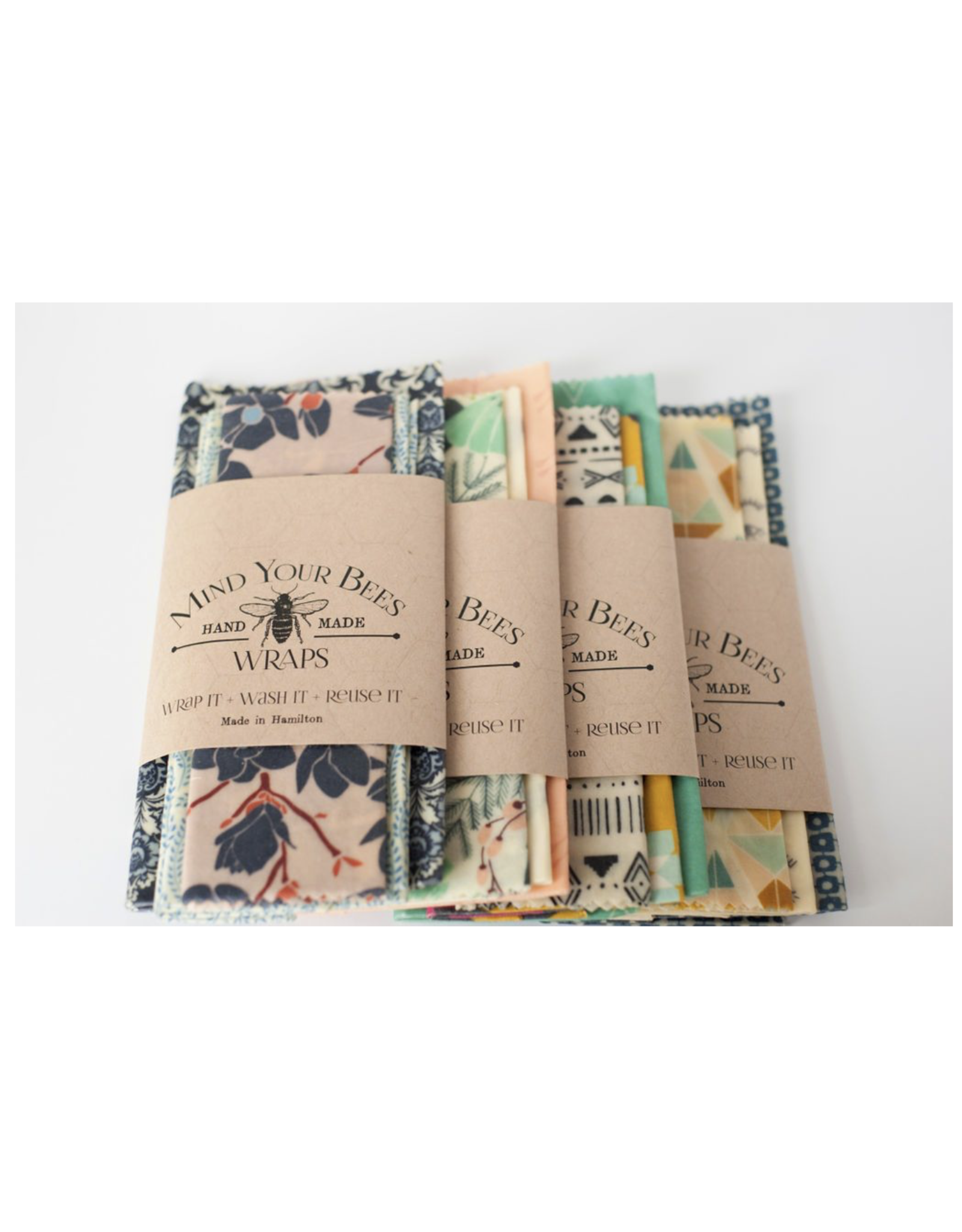 Beeswax Food Wraps - Set of 3