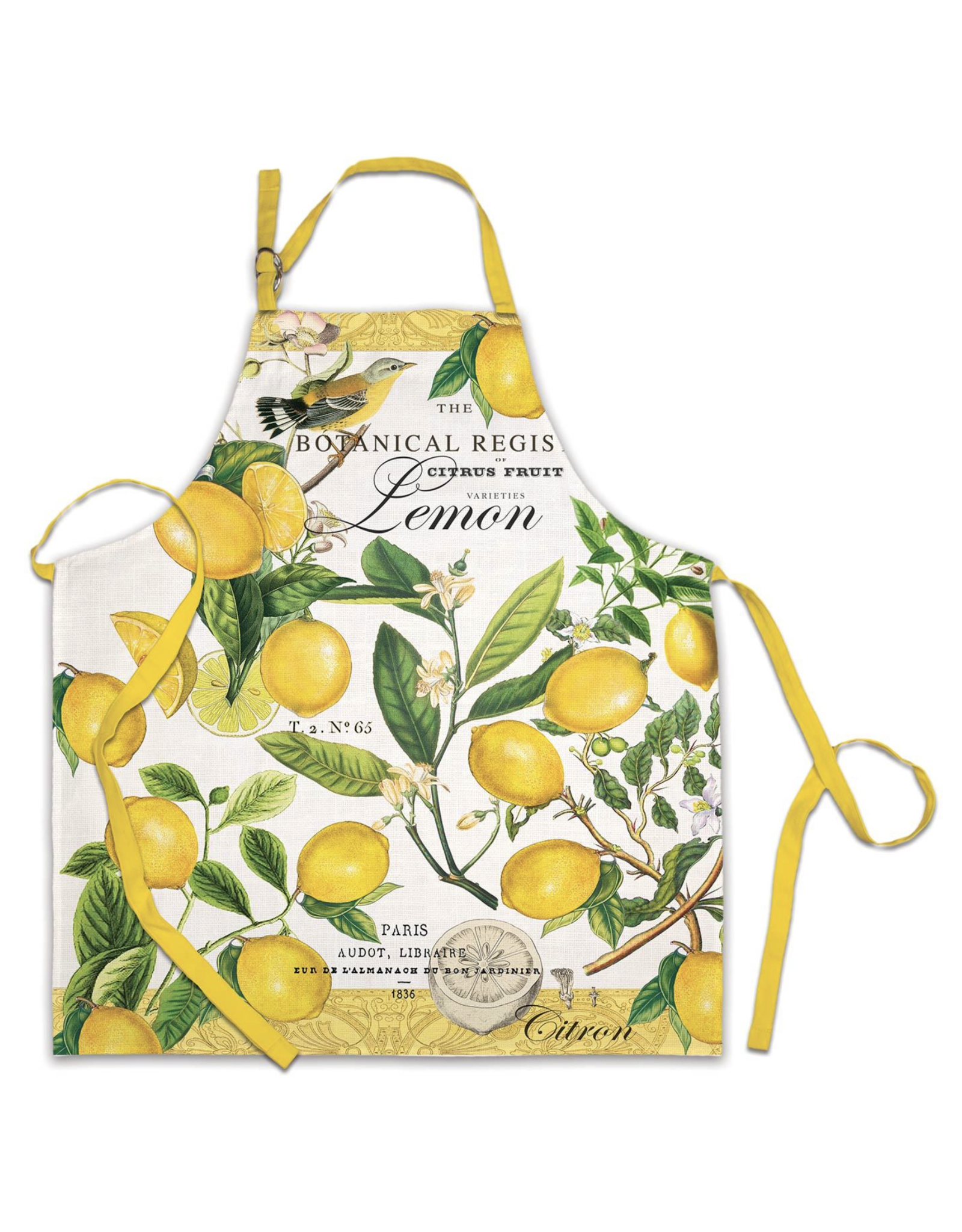 Michel Design Lemon Basil Apron