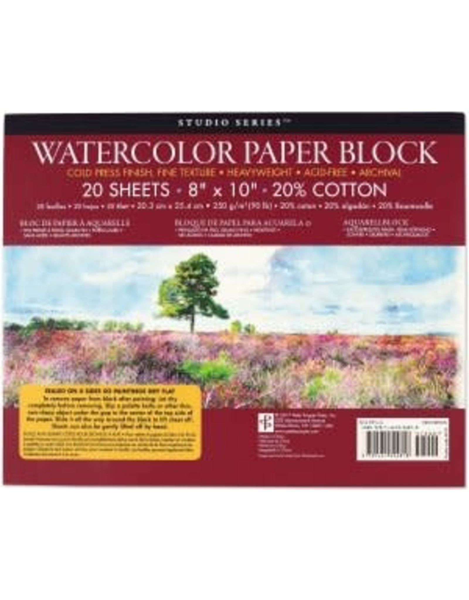 Watercolor Paper 20 Sheets