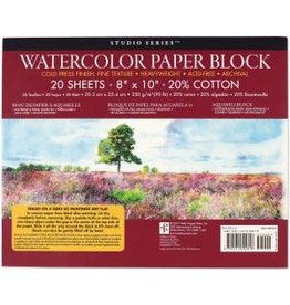 Watercolour Paper Block 20 Sheets