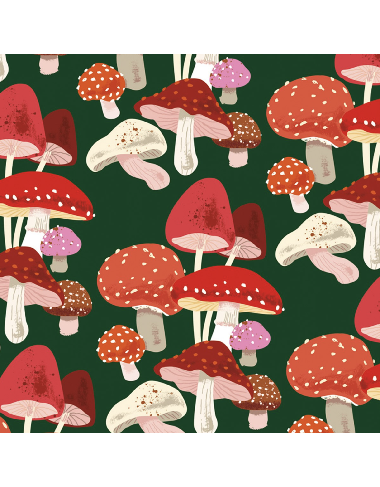Christmas Mushrooms Wrap