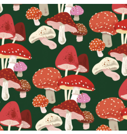 Christmas Mushrooms Wrap