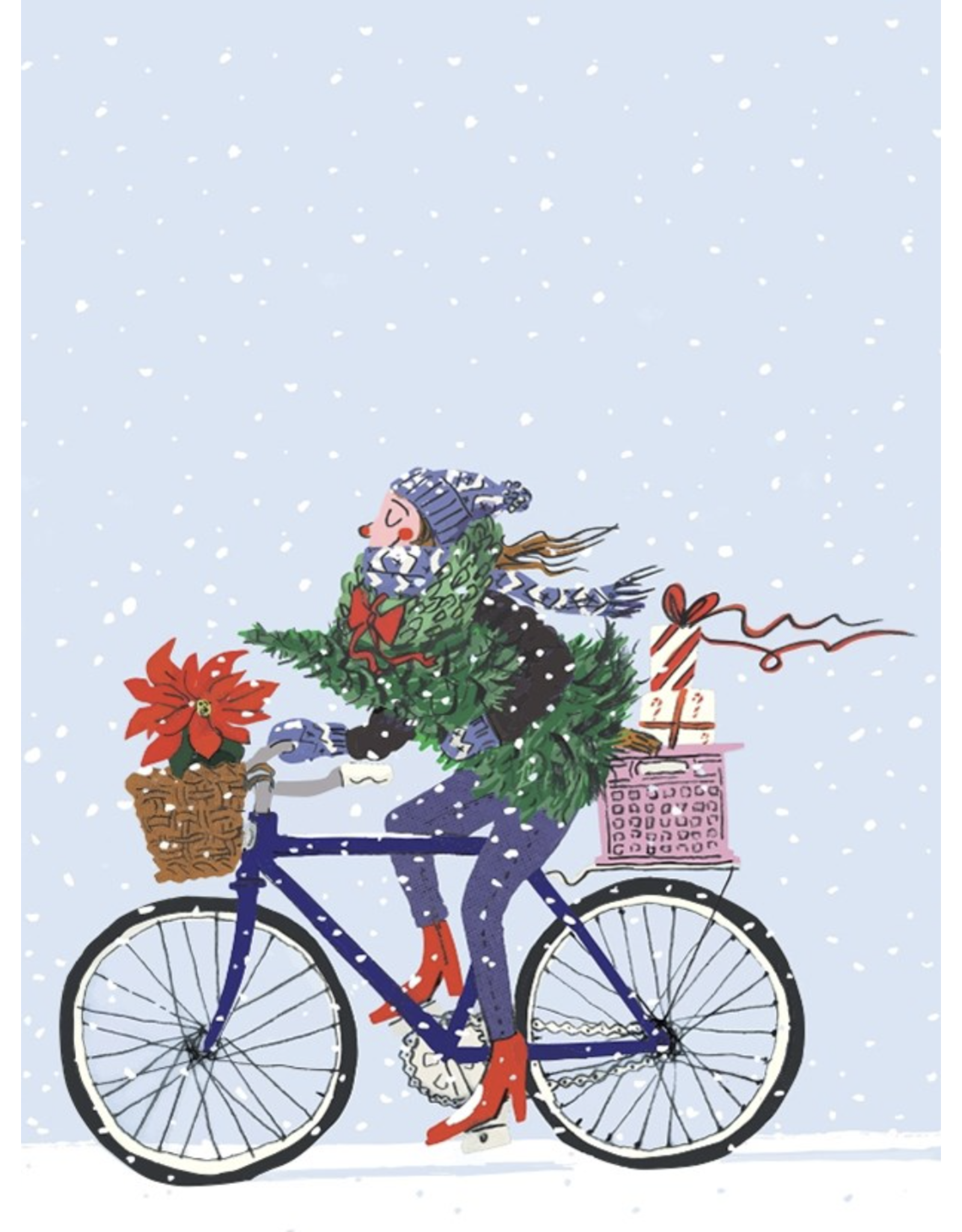 Christmas - Blue Bicycle