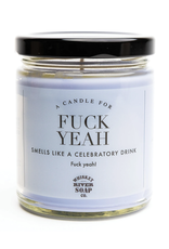 Whiskey River Soap Co. F**k Yeah Candle