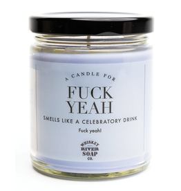 Whiskey River Soap Co. F**k Yeah Candle