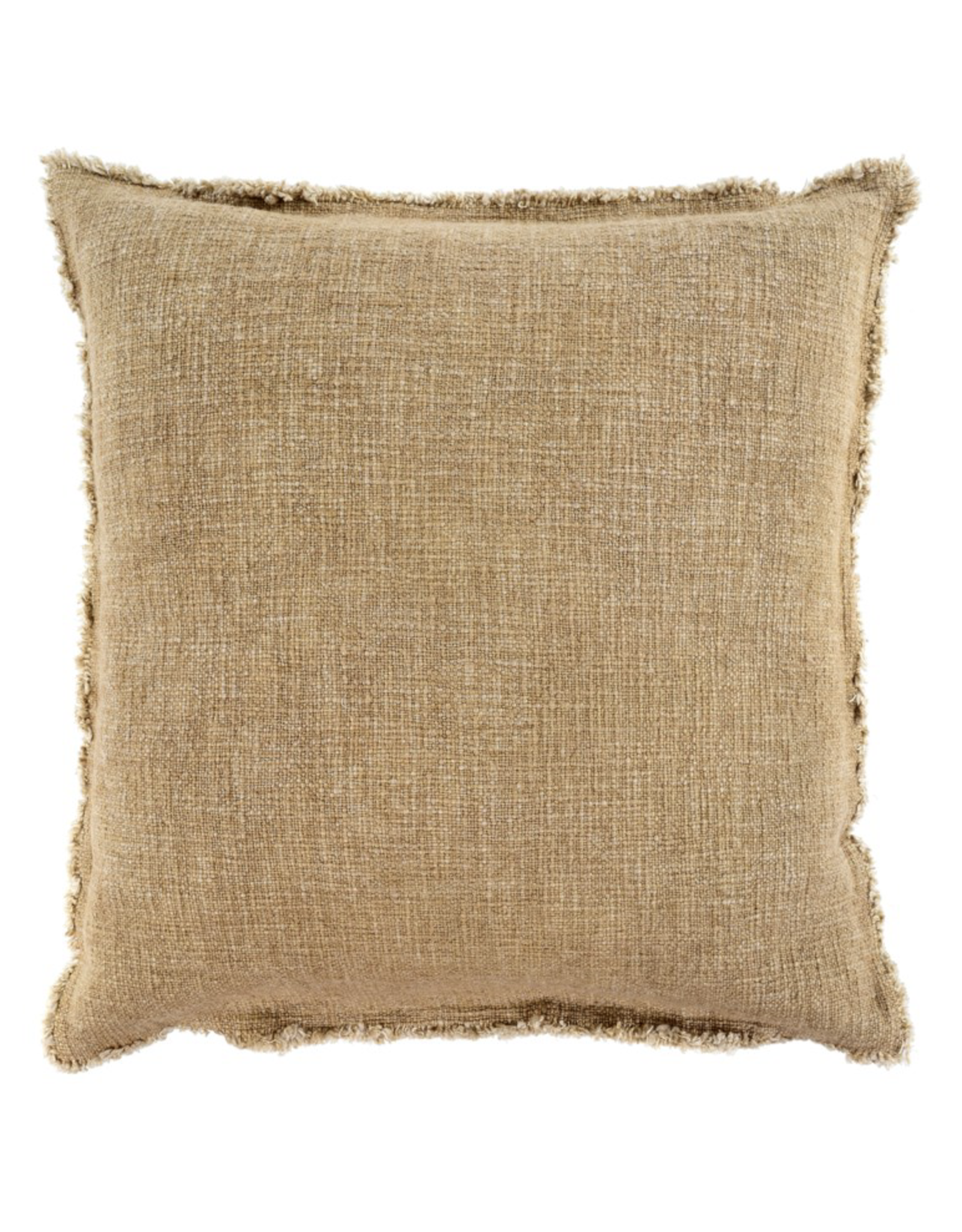 Selena Linen Pillow - Sand 20x20