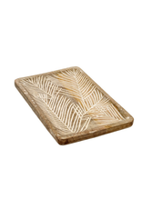 Carved Fern Tray - 8x12