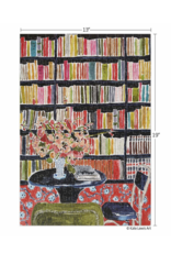 Werkshoppe Books with Flowers Library - 300 Piece Puzzle
