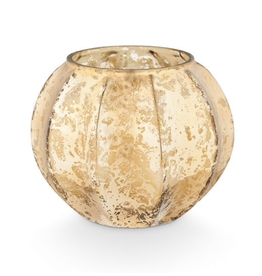 Illume Rustic Pumpkin Mercury Glass Candle