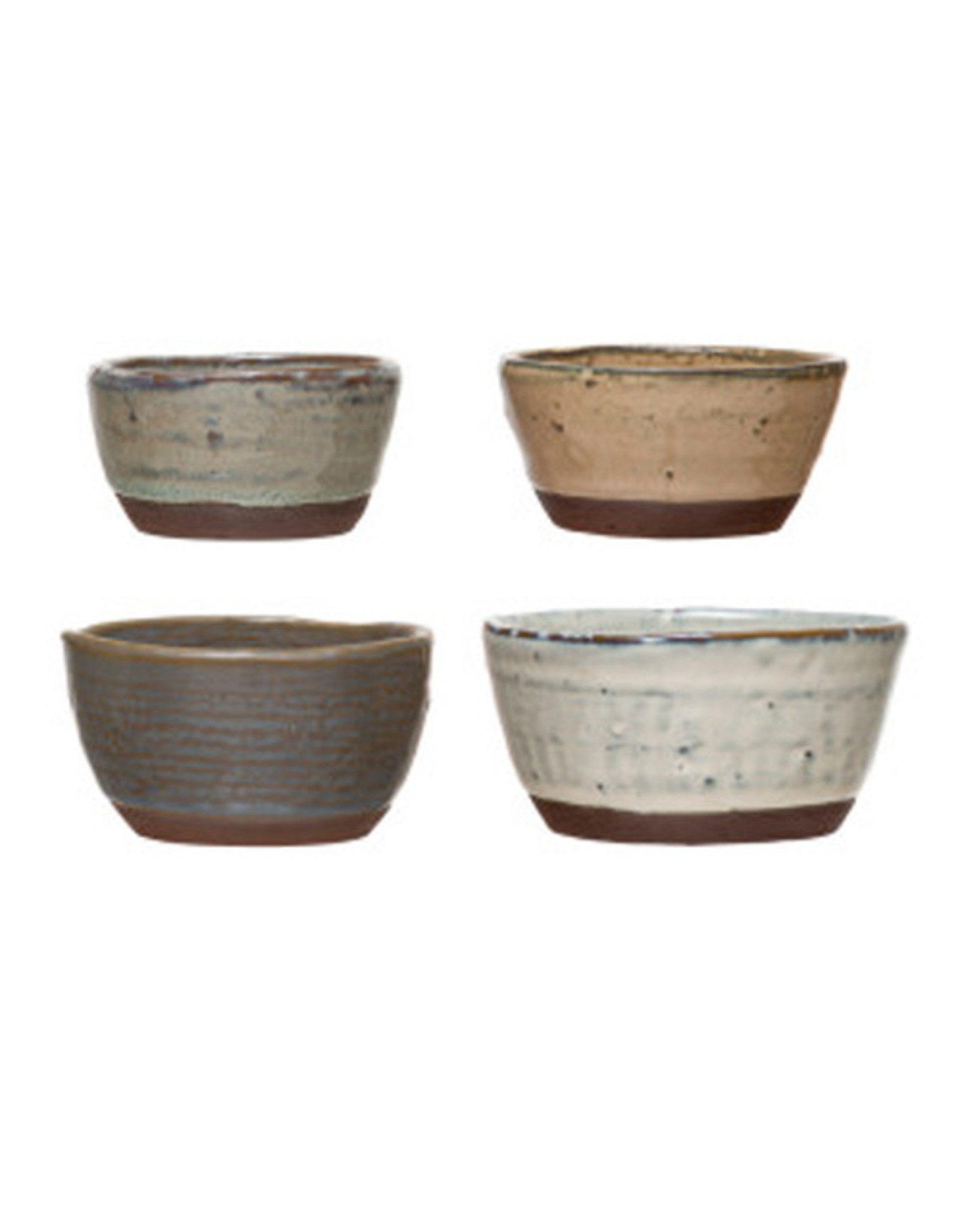 Stoneware Bowls - Set of Four