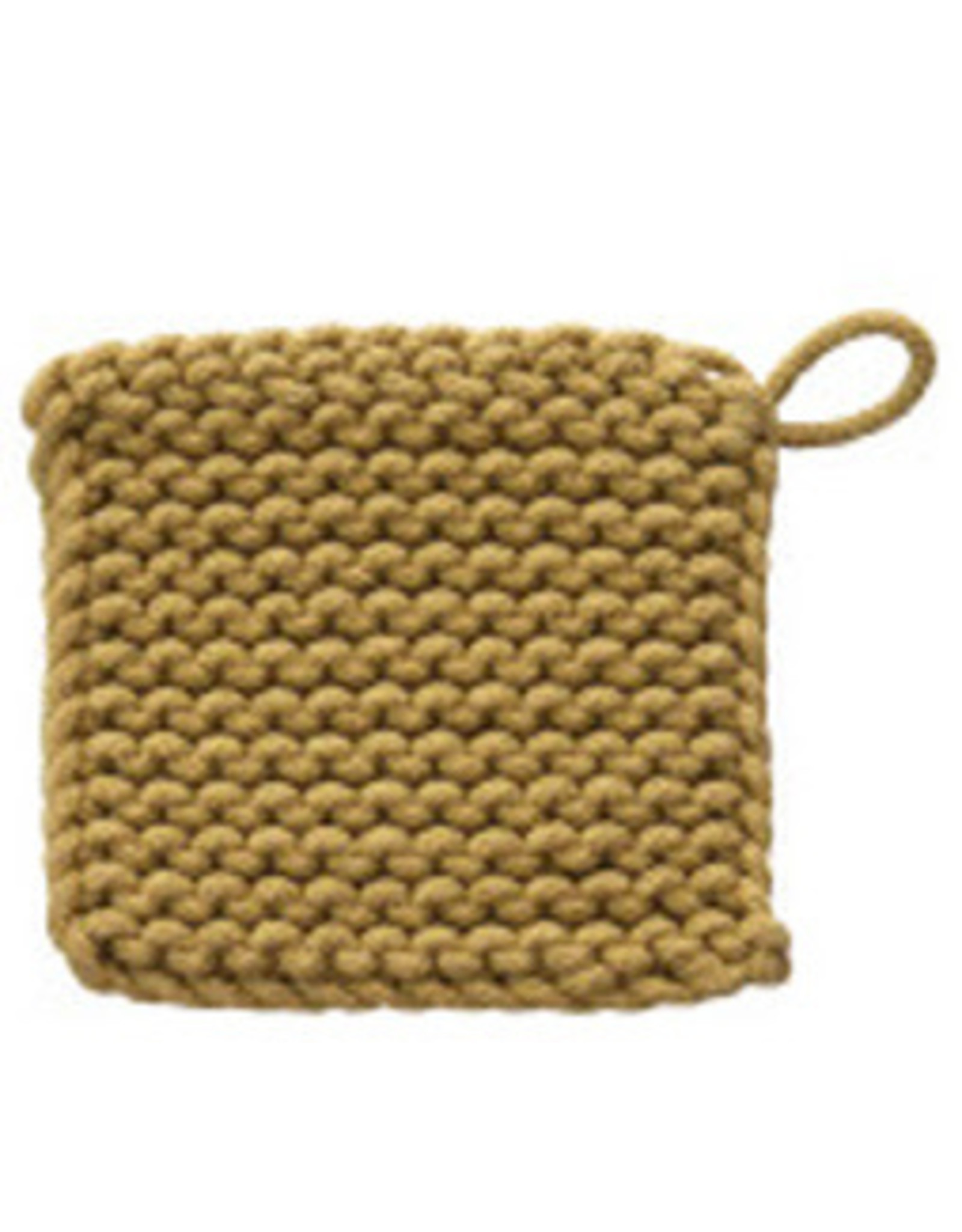 Square Cotton Crocheted Pot Holder